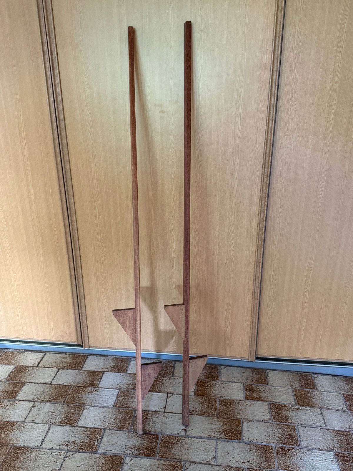 Houten stelten, Ophalen, Gebruikt