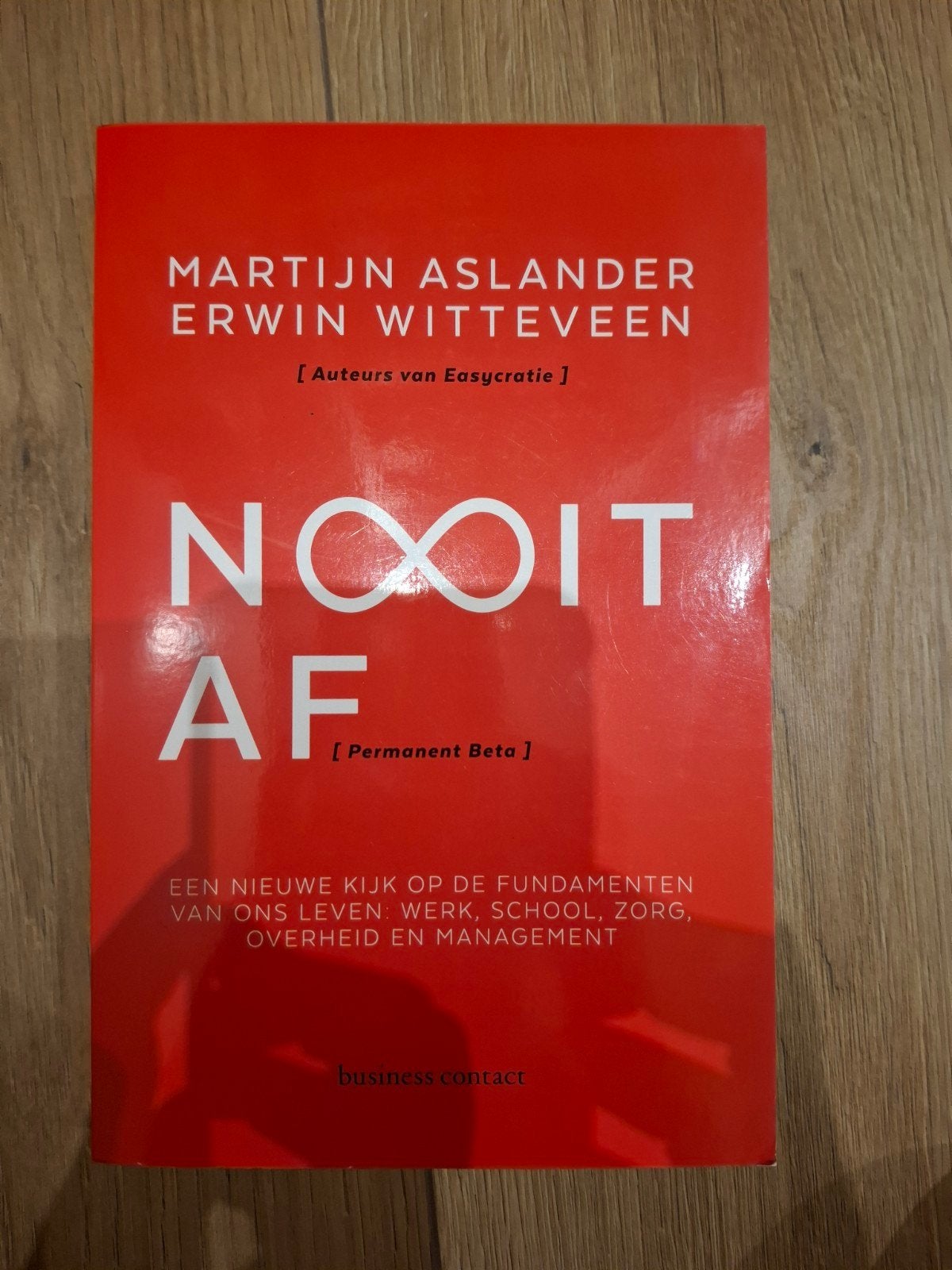 Martijn Aslander - Nooit af, Sociale wetenschap, Ophalen of Verzenden, Zo goed als nieuw, Martijn Aslander; Erwin Witteveen