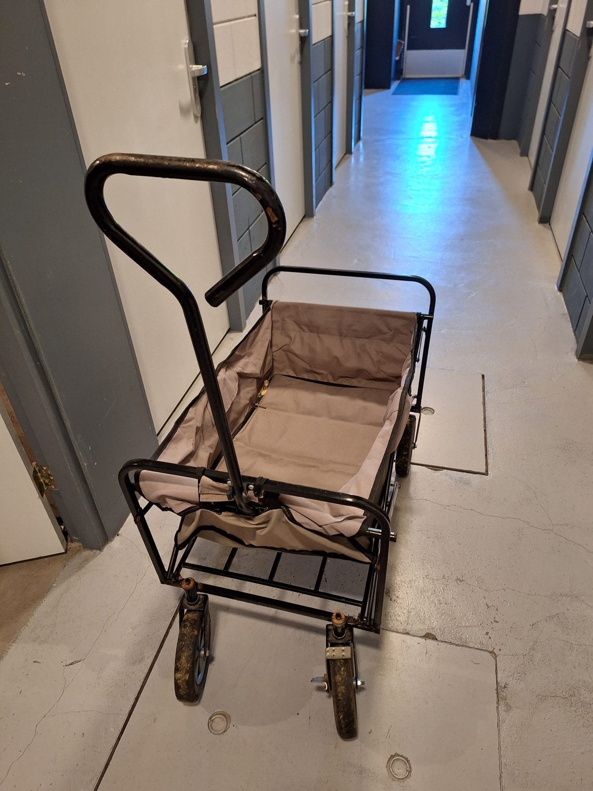 Stevige bolderkar transportkar viskar voor het vervoer van…., Ophalen, Opvouwbaar, Gebruikt