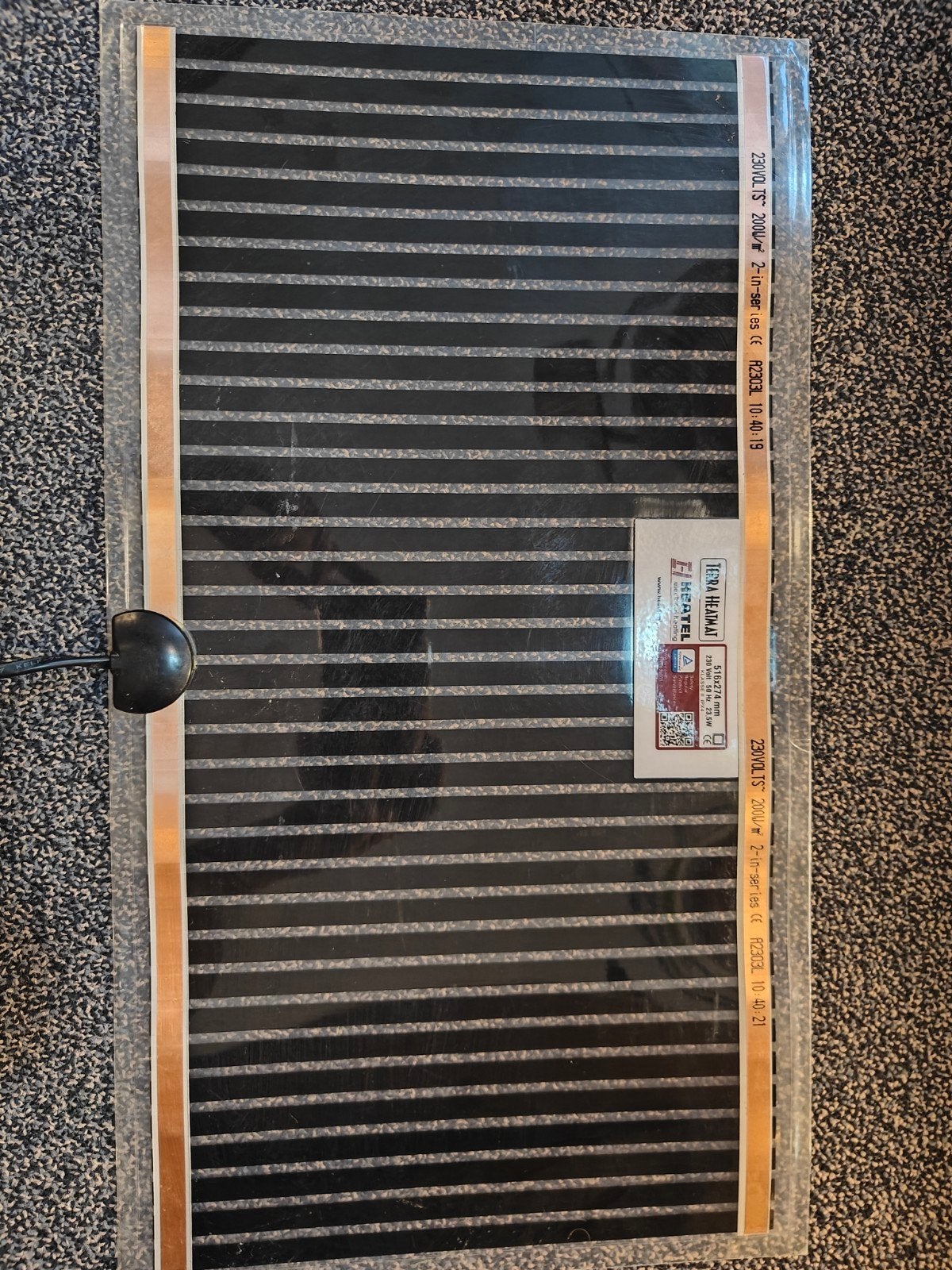 Terra Heatmat van Heat-El, Ophalen of Verzenden, Gebruikt
