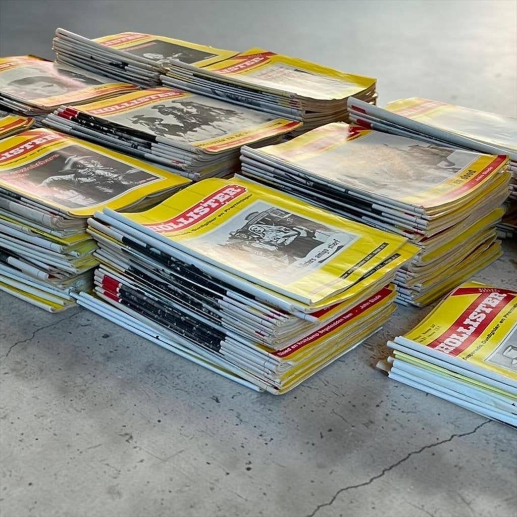 Vintage western / cowboy boekjes HOLLISTER: lot 253 stuks, Ophalen, 1960 tot 1980, Noord-Brabant