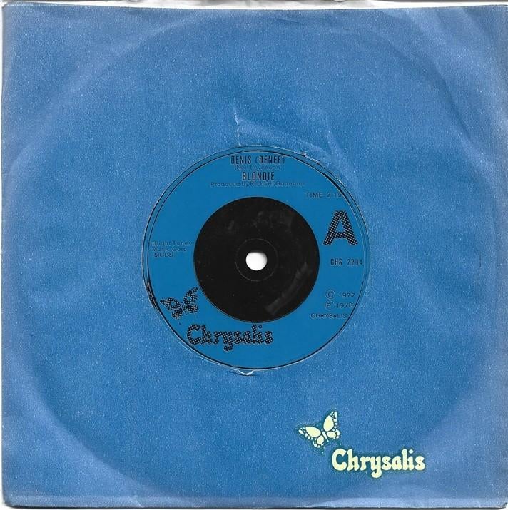 Blondie - Denis uit 1978, Cd's en Dvd's, Vinyl Singles, Gebruikt, Verzenden, 7 inch, Single