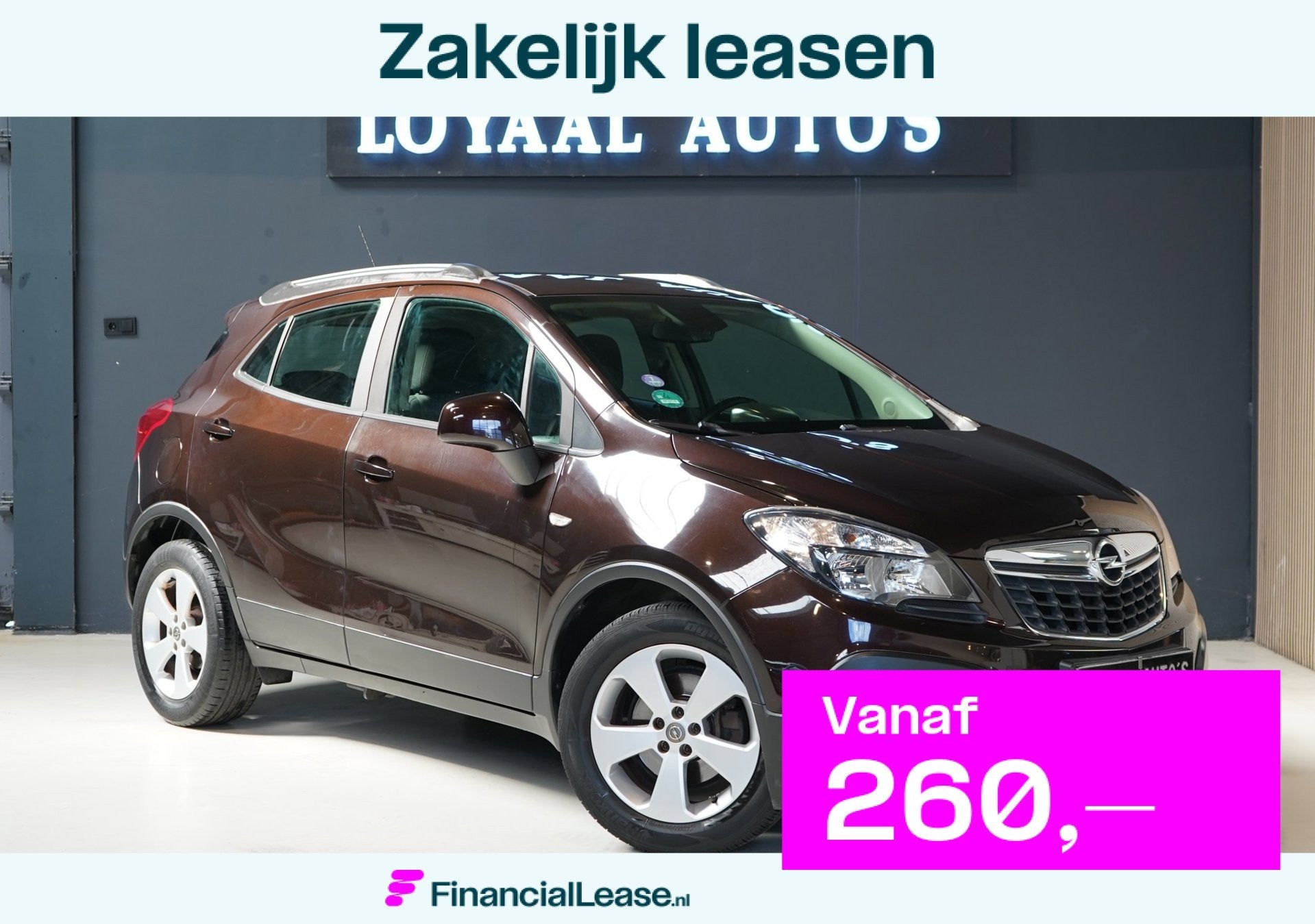 Opel Mokka 1.4 T Cosmo | AUT | TREKHAAK | PDC | CRUISE | AIR, Euro 5, Gebruikt, Bruin, 1364 cc