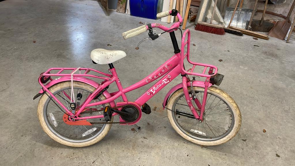 Volare 20” meisjesfiets terugtraprem, Ophalen, Gebruikt, Terugtraprem, 20 inch