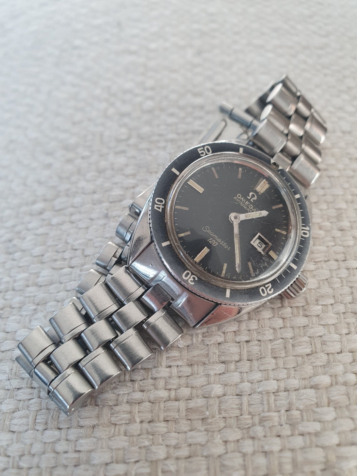 Omega Seamaster 120 Automatic 1967, Ophalen of Verzenden, Staal, Omega