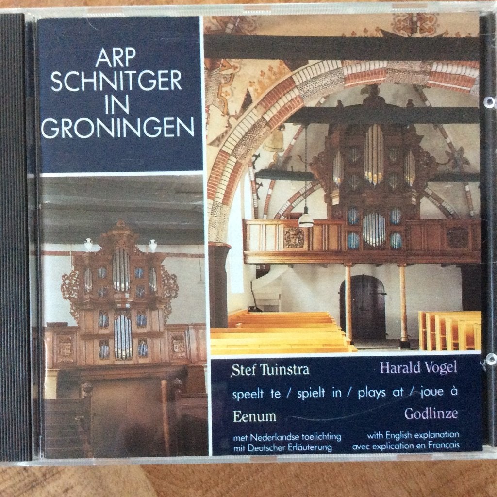 Orgel - Harald Vogel & Stef Tuinstra, Eenum & Godlinze, Soloconcert, Ophalen of Verzenden, Zo goed als nieuw, Barok
