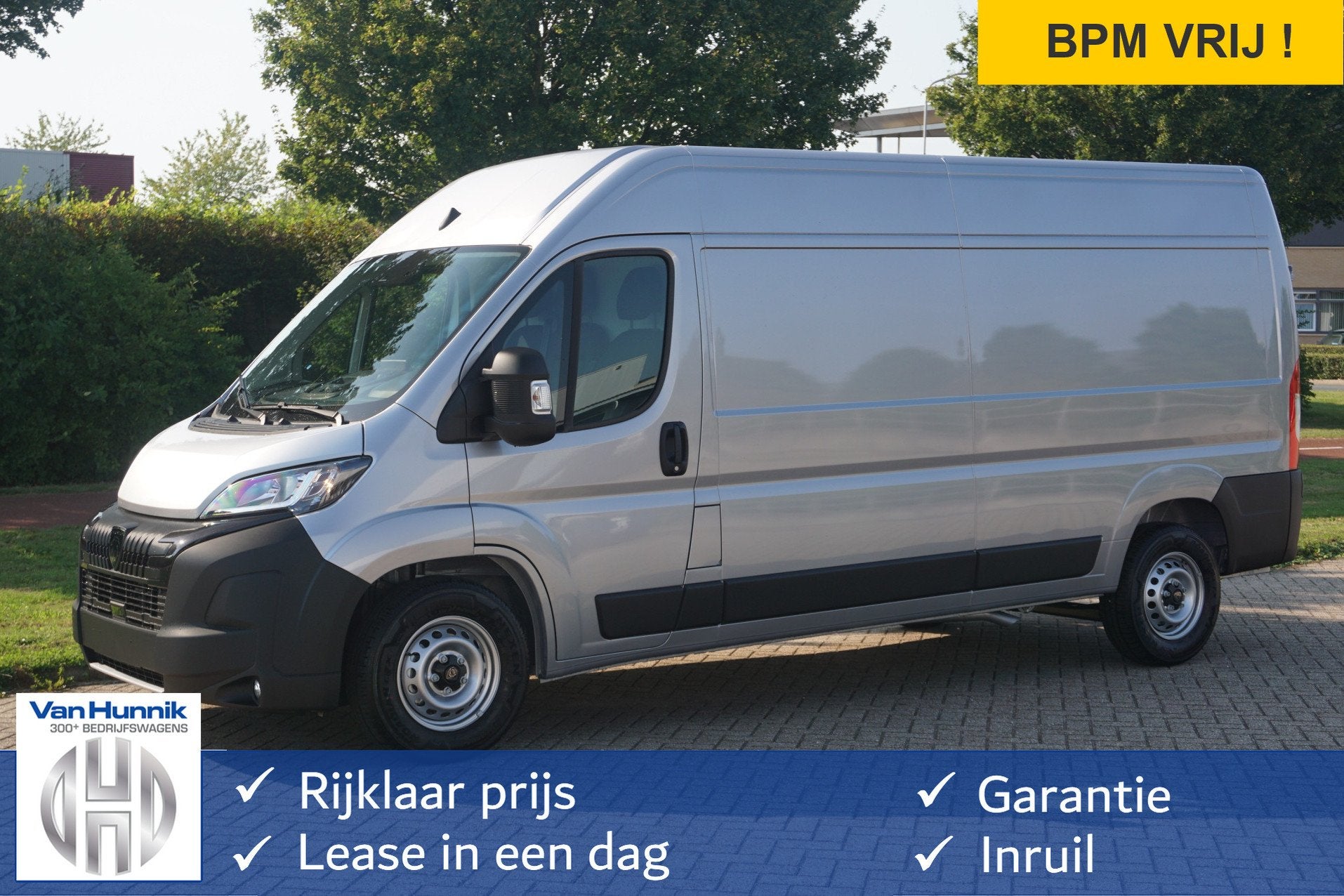 Peugeot Boxer 35+ Heavy 2.2HDI 180PK EAT8 Automaat L3H2 BPM, Auto's, Bestelauto's, 15 km/l, Gebruikt, 4 cilinders, 179 pk