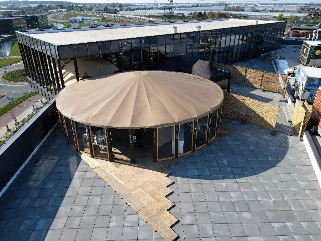 Après-ski bar huren! Skihut/ronde tent te huur! - 12m, Hobby en Vrije tijd, Ophalen, Nieuw, Overige
