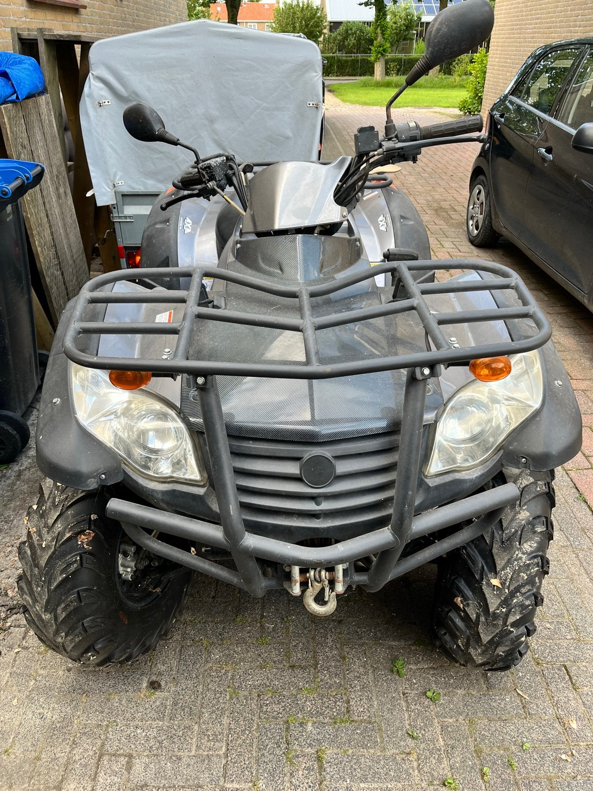 CFMOTO CFORCE 500 Quad met lier en trekhaak, 1 cilinder, Meer dan 35 kW