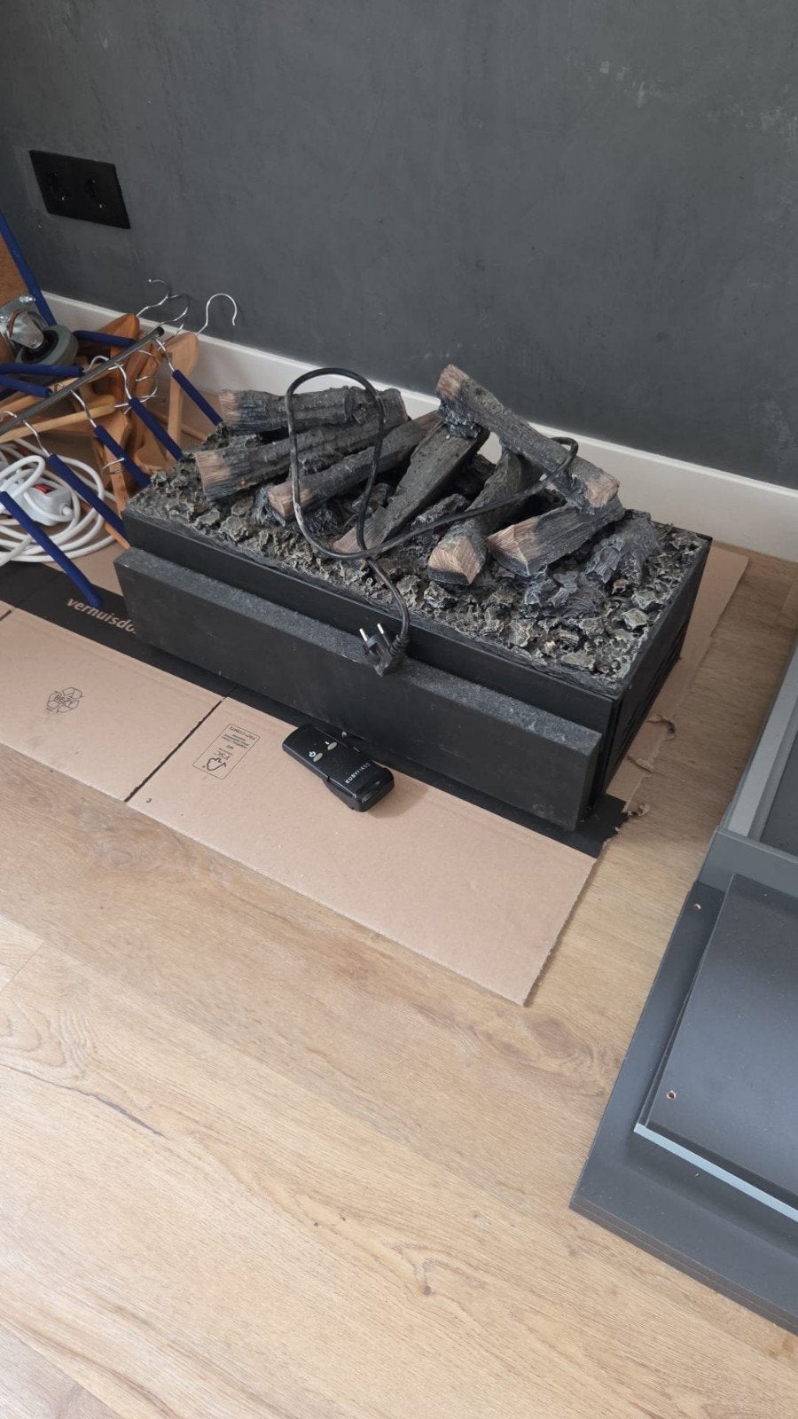 Ruby Fires Elektrische Sfeerhaard - 65x30x30 cm, Ophalen, Vrijstaande haard, Elektrische haard
