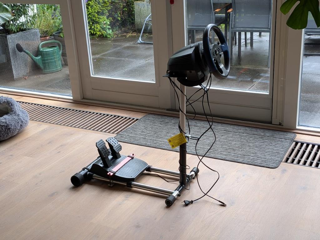Racestuur Thrustmaster T150 RS incl standaard, Ophalen of Verzenden, Gebruikt, Overige typen