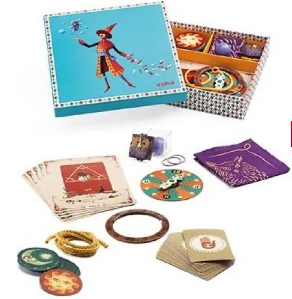 Djeco Magic Mirabile Magus - 20 Magische Trucs, Ophalen of Verzenden, Zo goed als nieuw, Knutselen