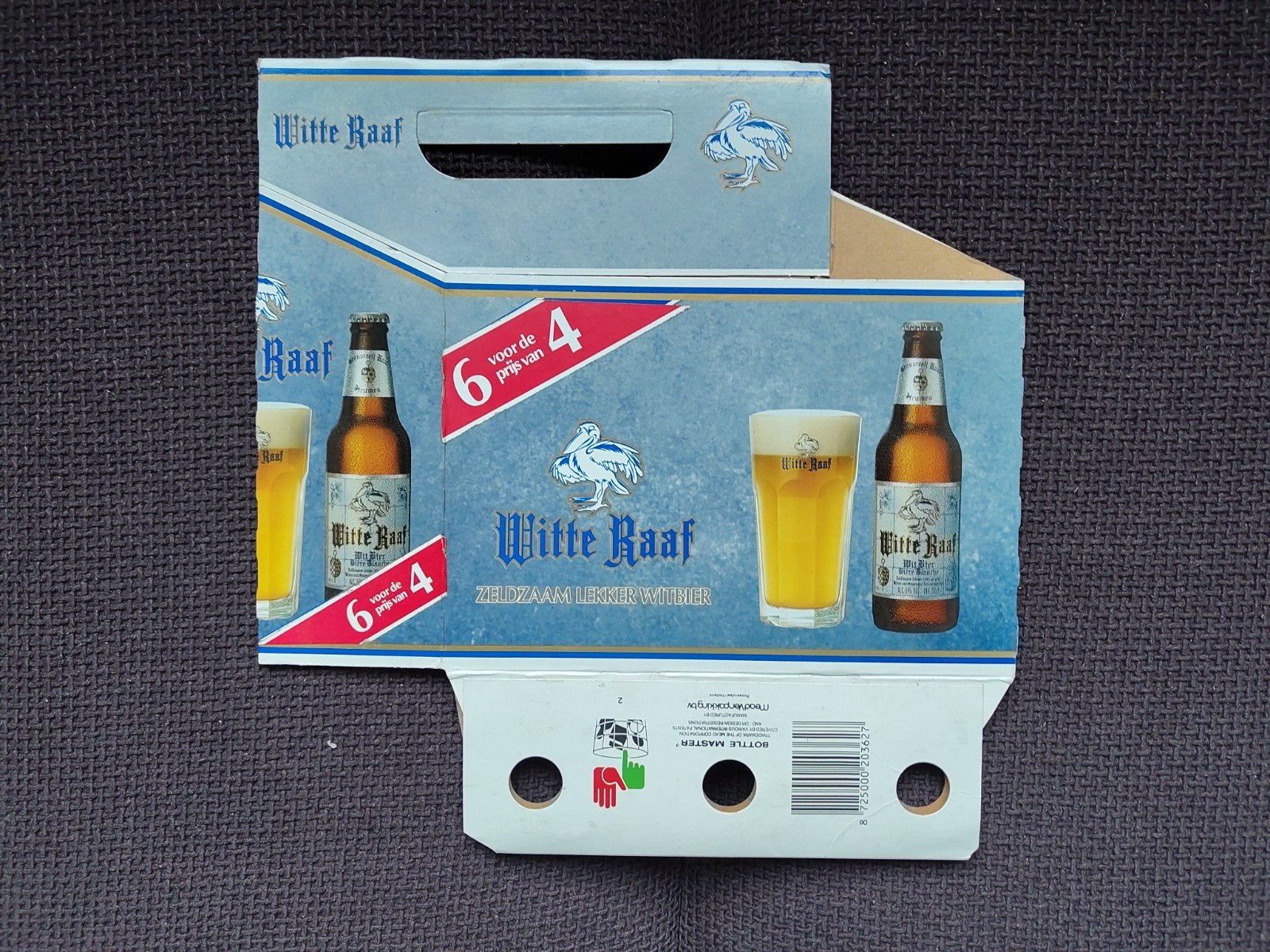 Raaf bier 6 pack, Verzamelen, Ophalen of Verzenden, Overige merken