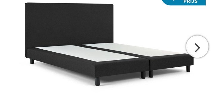Boxspring, Tuin en Terras, Ophalen, Gebruikt