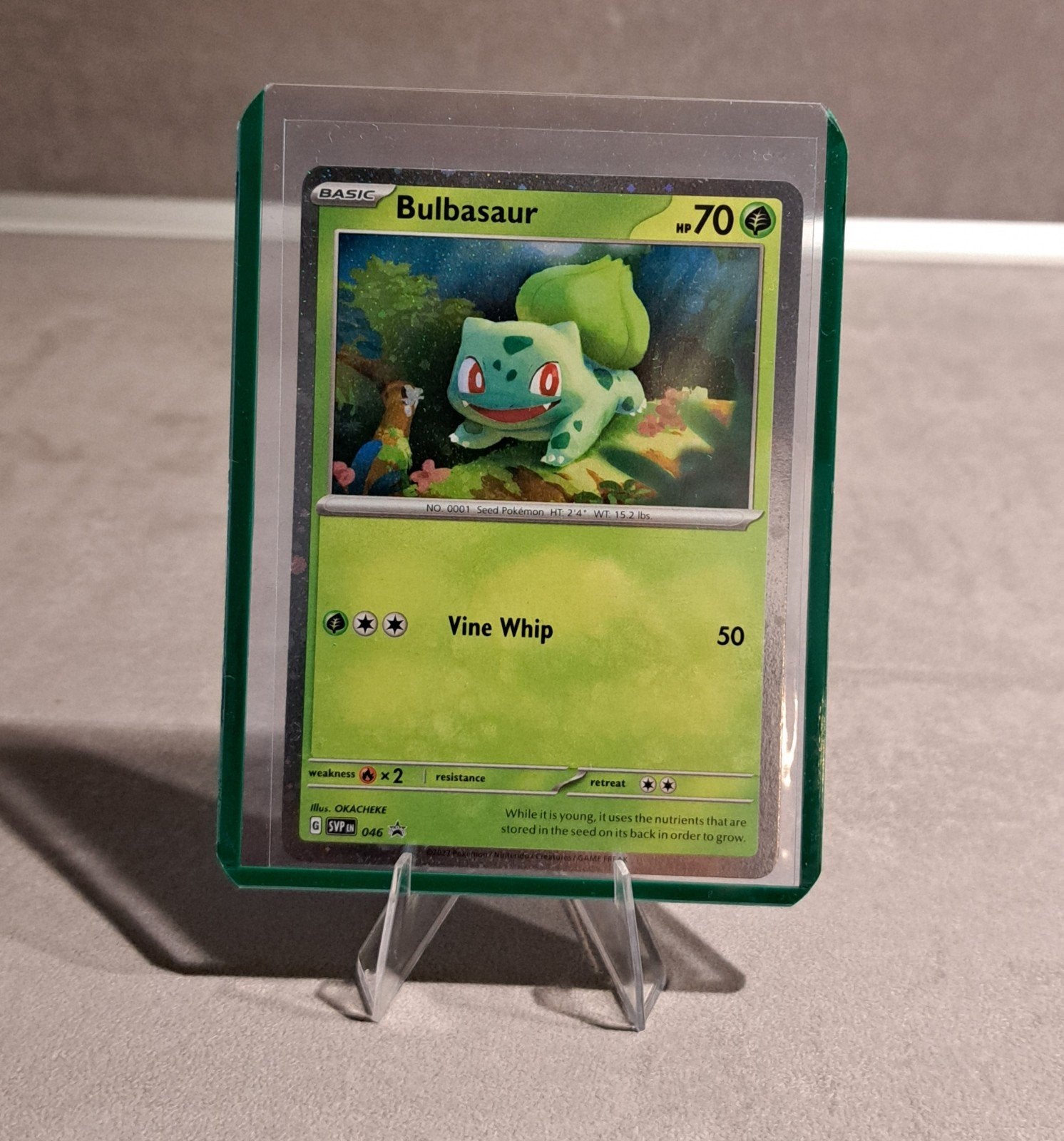 Bulbasaur 046 cosmos holo promo, Ophalen of Verzenden
