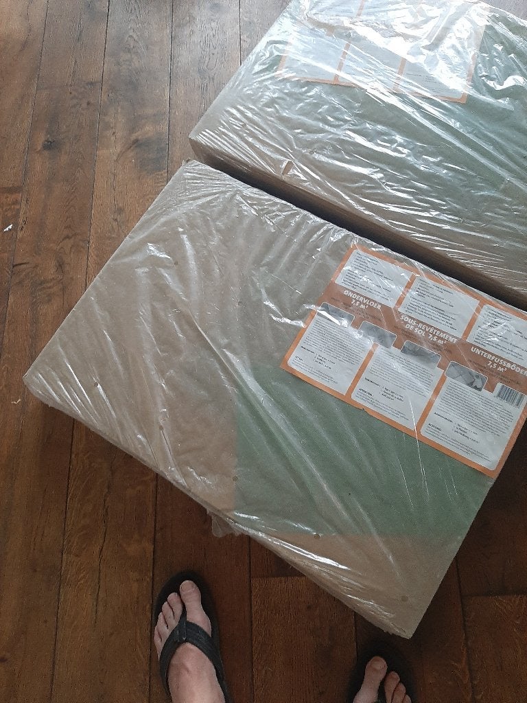 Ondervloerplaten 7 mm dik, 7,52 m2 per pak 15 platen. GRATIS, Ophalen, Overige materialen, 30 cm of meer, 50 tot 150 cm