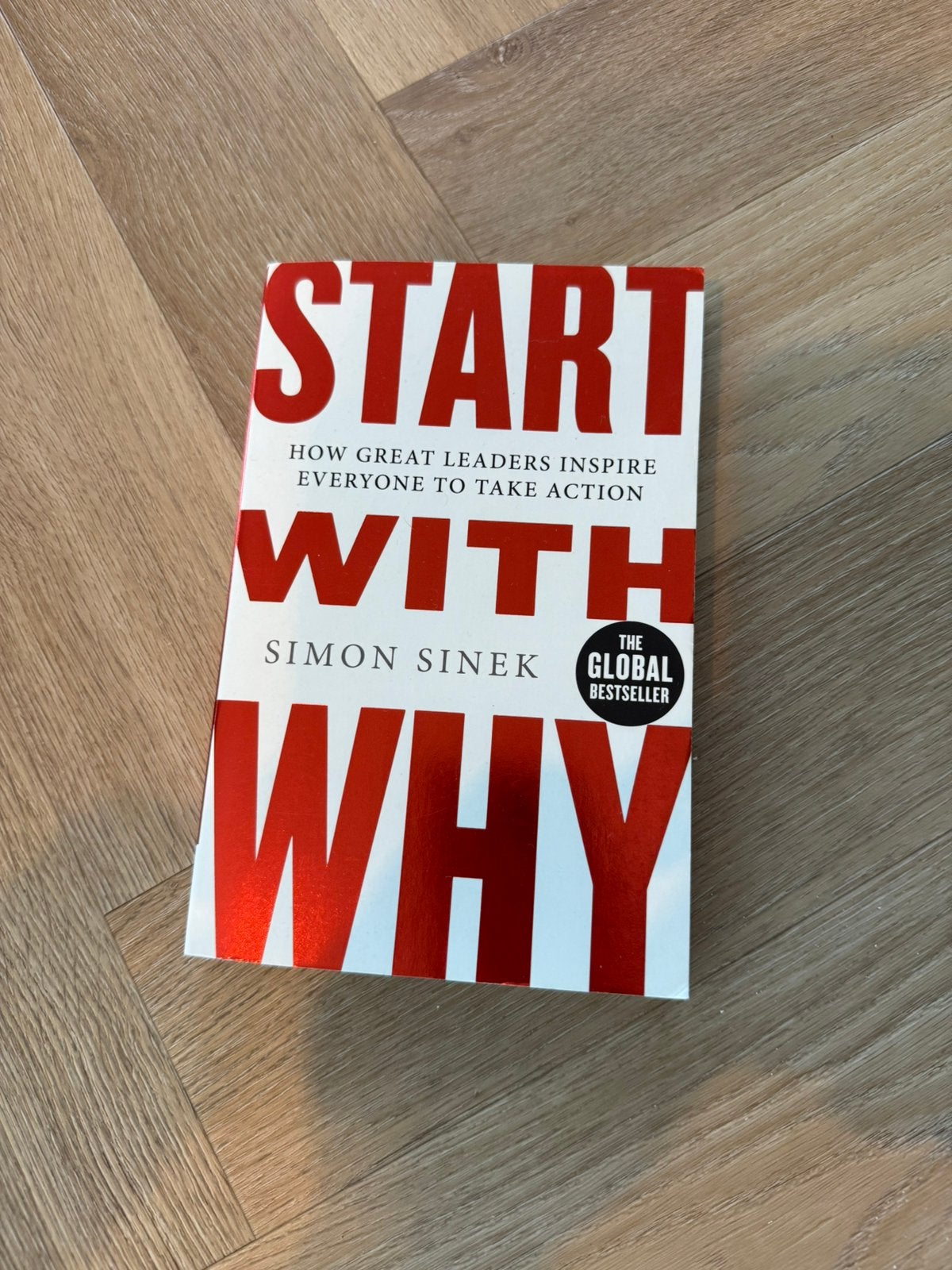 Start With Why - Simon Sinek (Engelstalig), Ophalen of Verzenden, Zo goed als nieuw