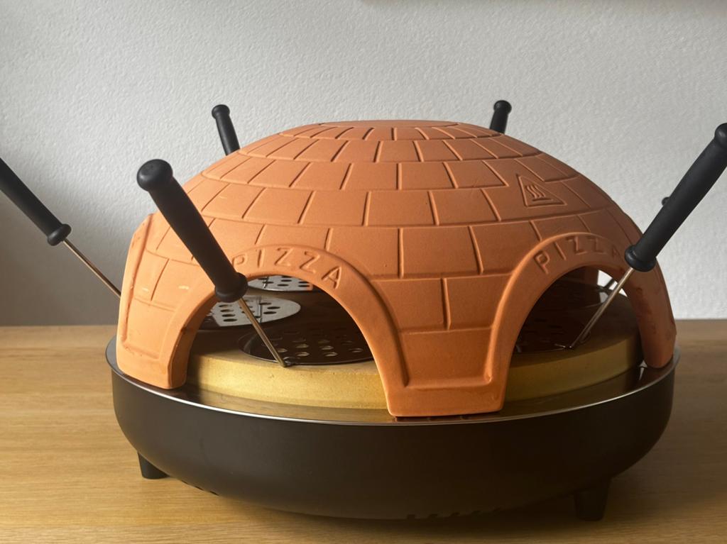 Pizzarette - Ambiano Pizza Oven 6 Personen, Ophalen of Verzenden, Gebruikt, 4 t/m 7 personen