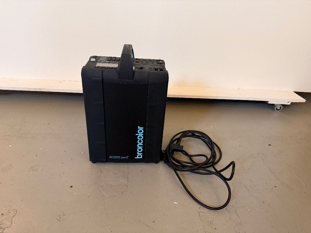 Broncolor Scoro 3200E, Audio, Tv en Foto, Fotografie | Fotostudio en Toebehoren, Gebruikt, Complete fotostudio, Broncolor, Ophalen