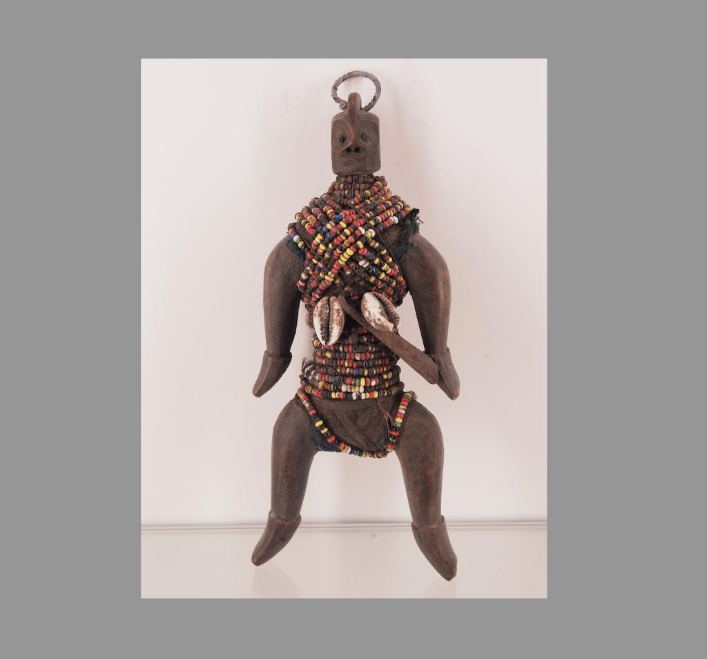 Div. Afr. kunst oa Namji doll Kameroen NR.3 (251009-03), Antiek en Kunst, Kunst | Niet-Westerse kunst, Ophalen of Verzenden