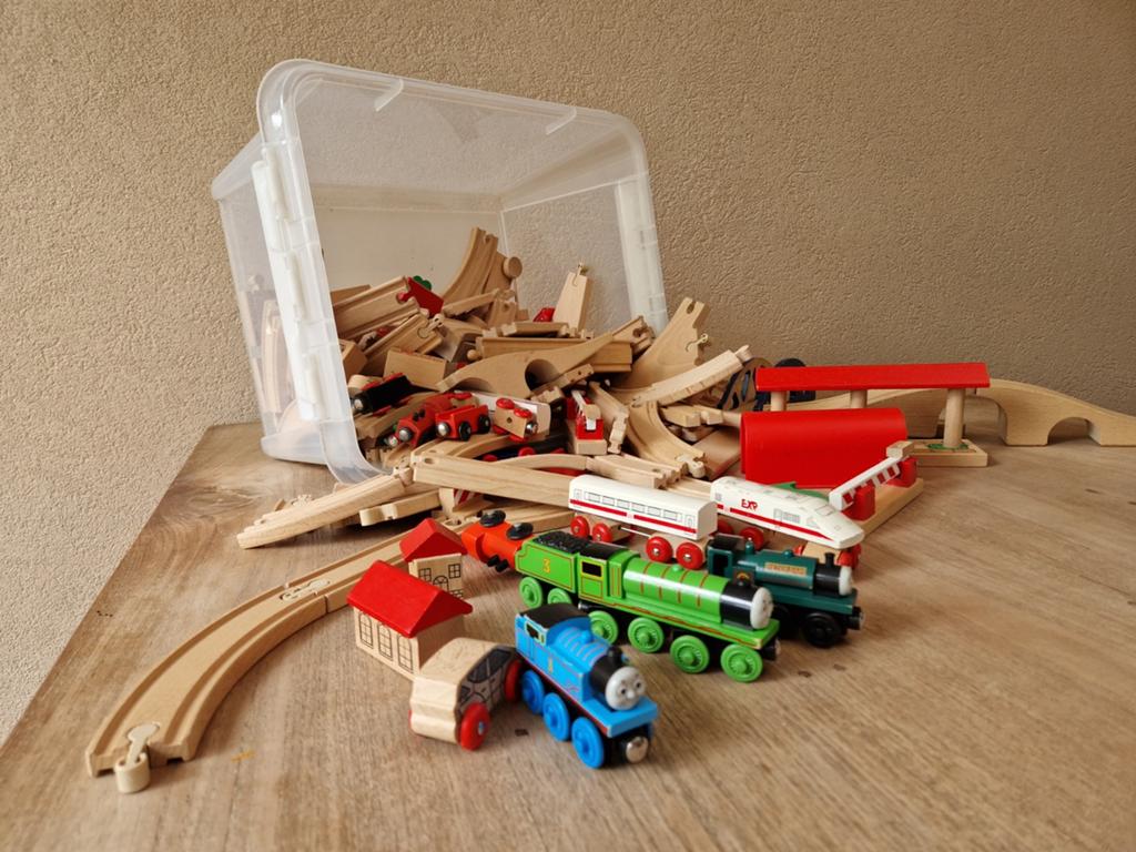 Houten trein set BRIO, Ophalen, Gebruikt, Jongen of Meisje