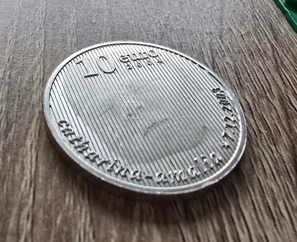 Nederlandse 10 Euromunt, geboorte van prinses Amalia, Postzegels en Munten, Verzenden, Koningin Beatrix, Zilver, Euro's