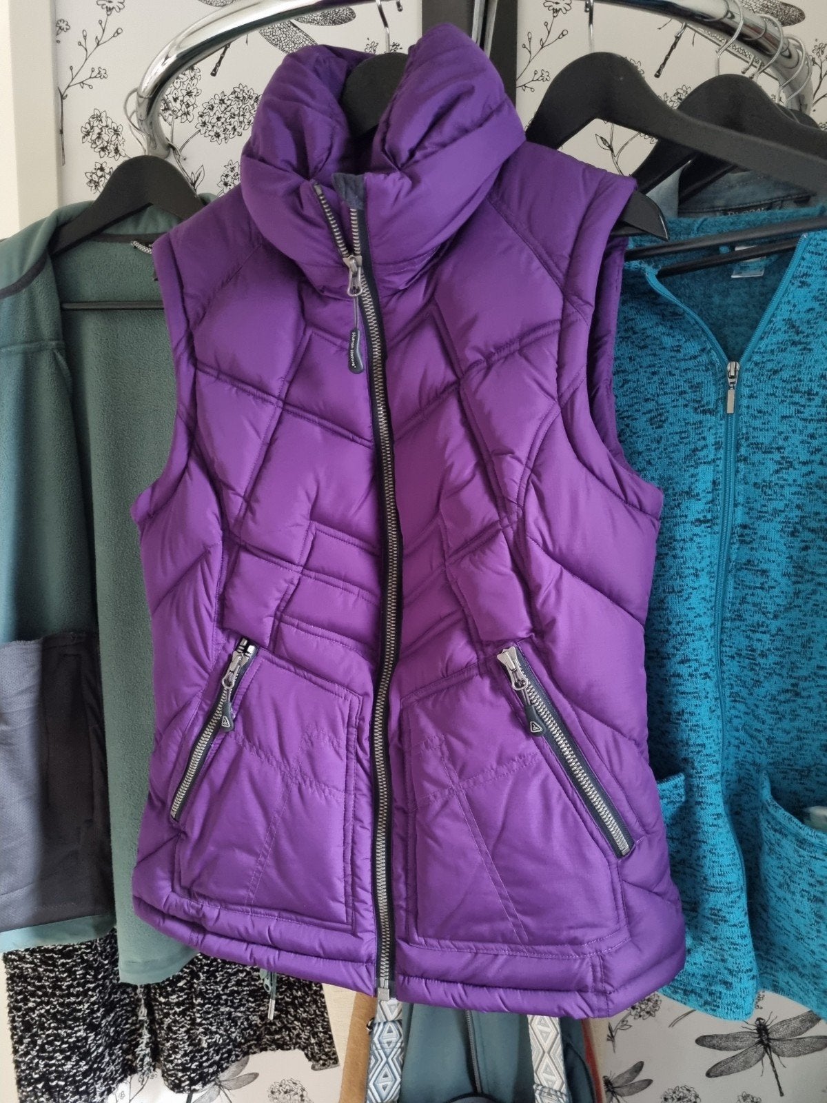 Human Nature dames bodywarmer maat M paars, Kleding | Dames, Bodywarmers, Maat 38/40 (M), Paars, Ophalen of Verzenden, Zo goed als nieuw