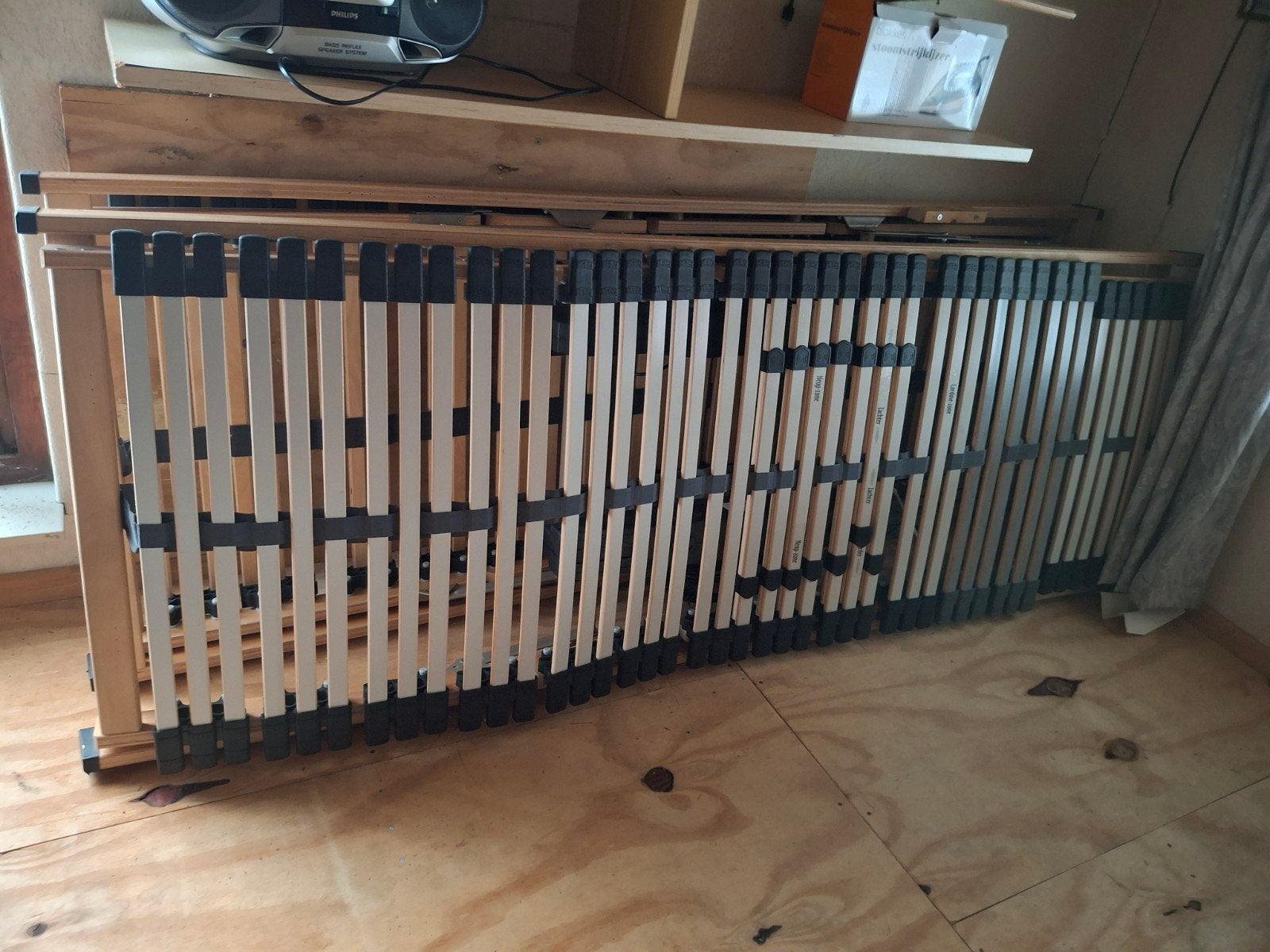2x Elektrische verstelbare lattenbodems 70x200cm, Huis en Inrichting, Ophalen, 70 cm of minder, Tweepersoons, 200 cm