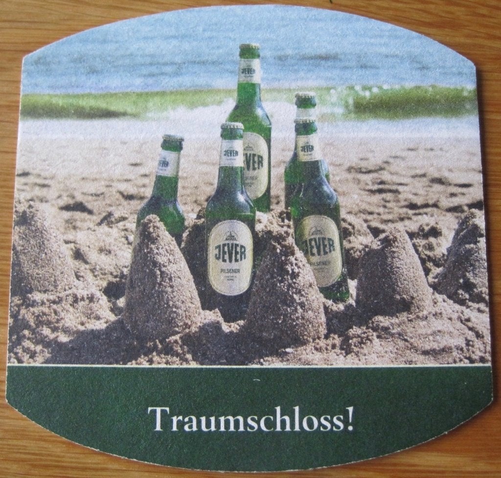 bierviltje Jever Pilsener, Verzamelen, Biermerken, Ophalen of Verzenden, Zo goed als nieuw, Viltje(s), Overige merken