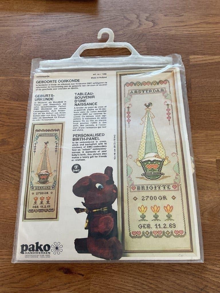 Borduurpakket, Ophalen, Nieuw, Handborduren, Borduurpakket