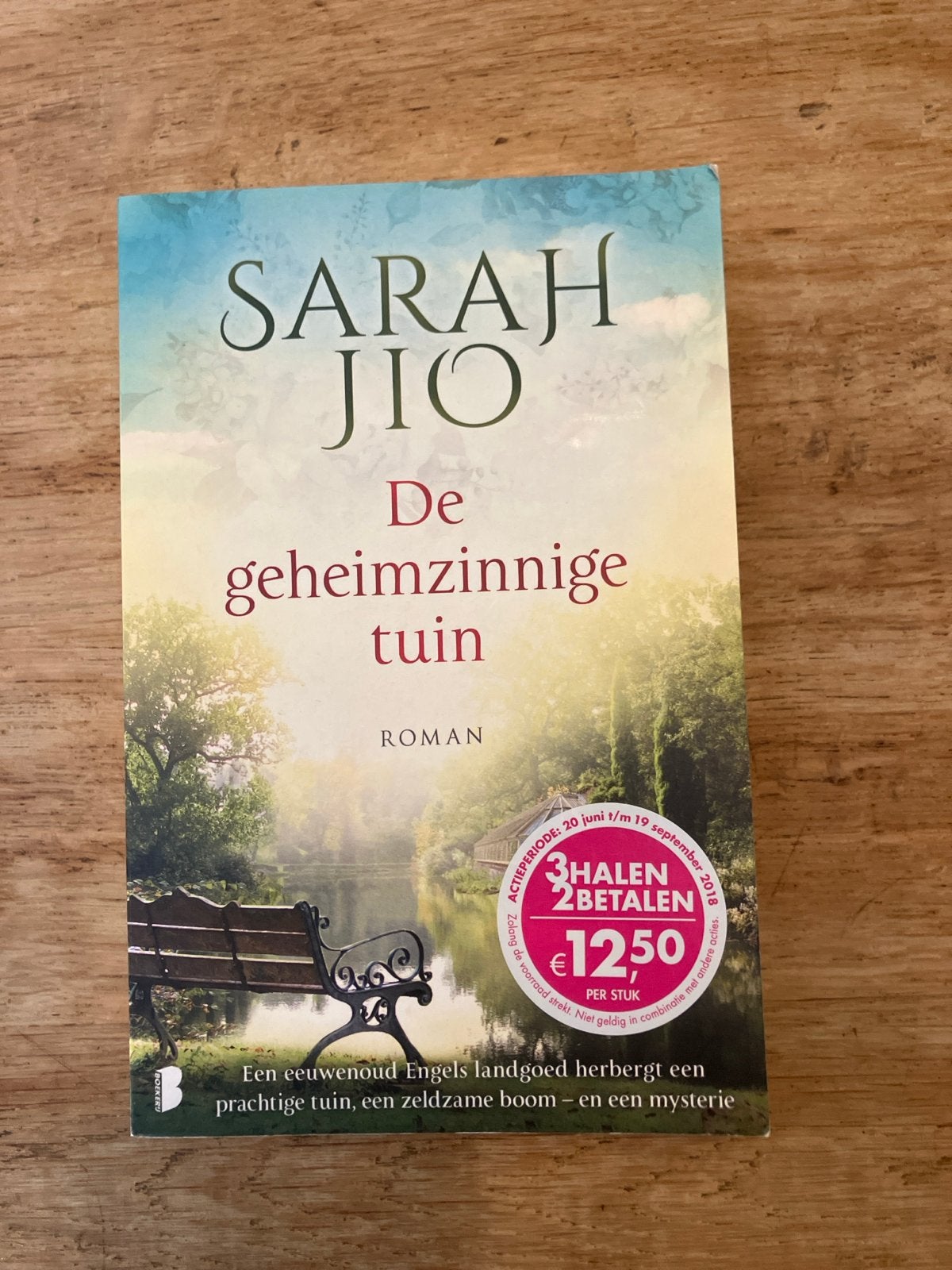 Sarah Jio - De geheimzinnige tuin (Roman), Ophalen of Verzenden, Zo goed als nieuw, Nederland