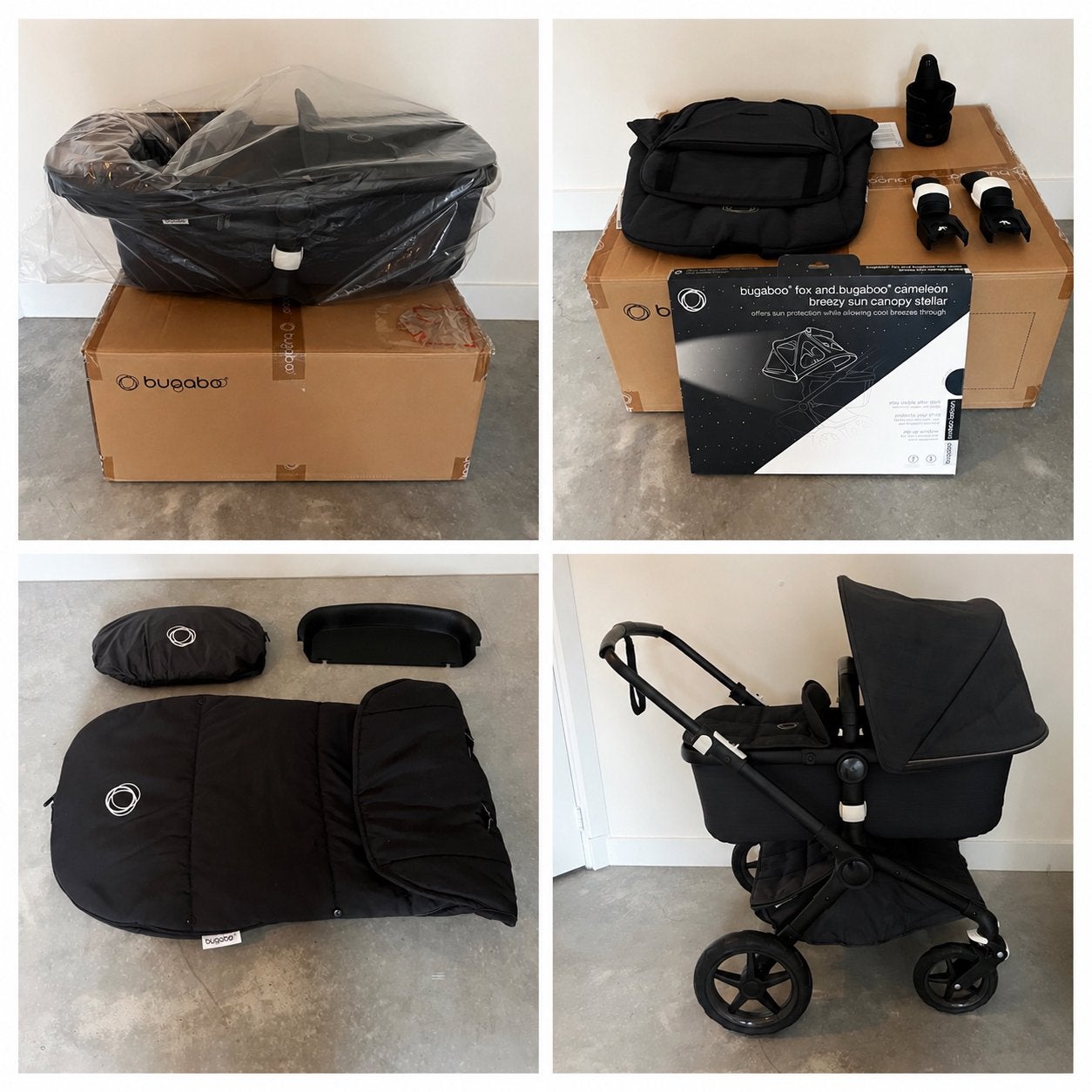 Bugaboo Fox Stellar Limited Edition compleet inclusief doos, Kinderen en Baby's, Kinderwagens en Combinaties, Ophalen, Zo goed als nieuw