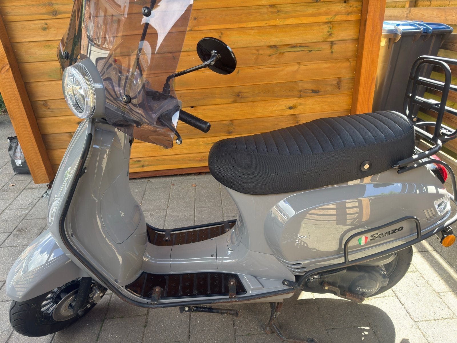 Scooter Senzo Riva Lux - Grijs, Zo goed als nieuw, Ophalen, Overige modellen, Maximaal 45 km/u, Zo goed als nieuw