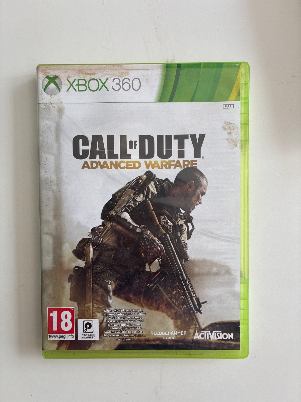 Call of Duty: Advanced Warfare - Xbox 360, Spelcomputers en Games, Games | Xbox 360, Online, Gebruikt, Vanaf 18 jaar, Shooter