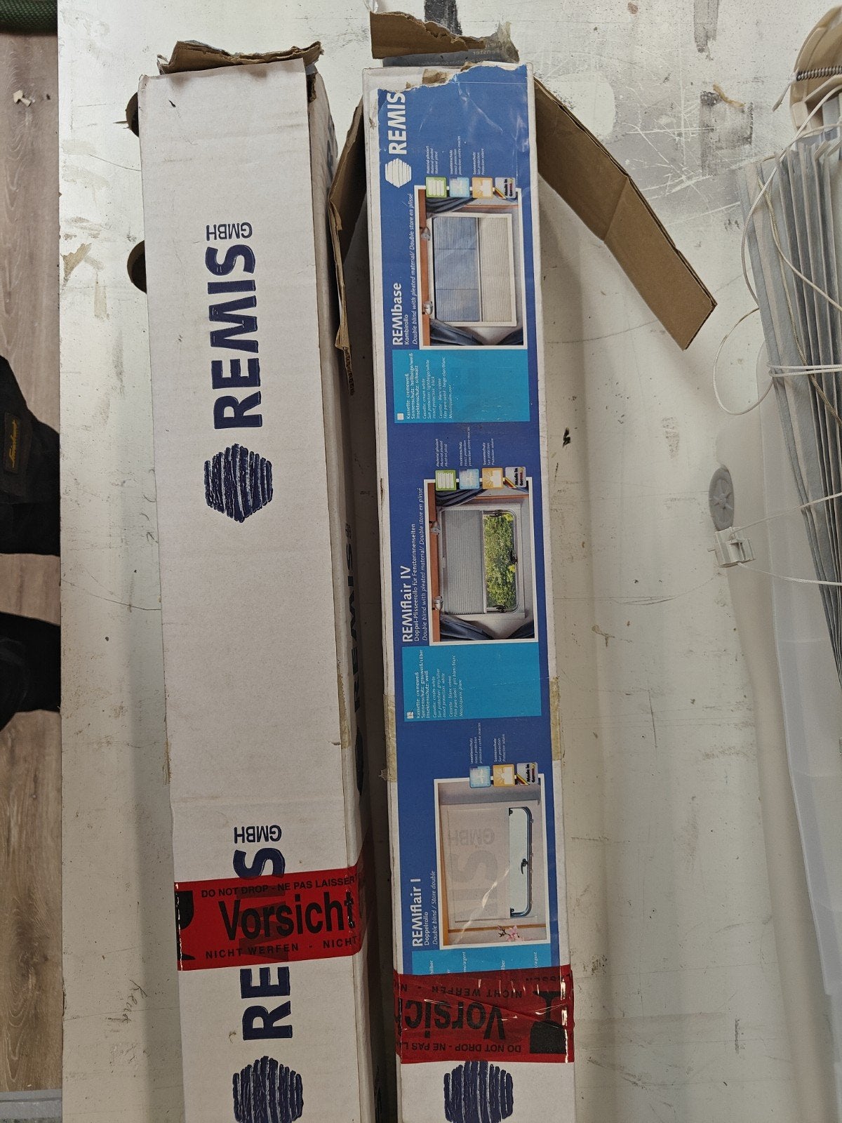 Remis REMIflair IV dubbel rolgordijn met plissé, Ophalen, Info@remis.com, Remis, Nieuw