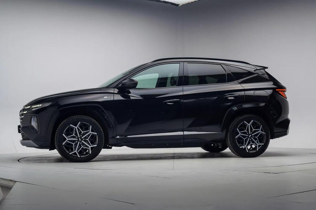 Hyundai Tucson 1.6 T-GDI HEV N Line Aut. [ Trekhaak 360°Cam, Automaat, 1350 kg, Gebruikt, 4 cilinders