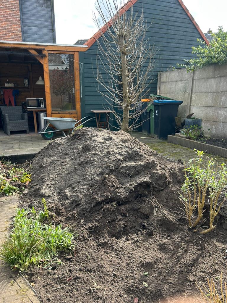 Tuin aarde gratis af te halen, Ophalen, Tuinaarde