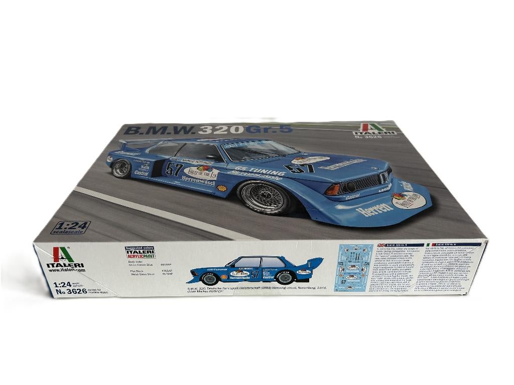 Italeri BMW Gr. 5 1/24 ITA-3626 nieuw, Groter dan 1:32, Nieuw, Ophalen of Verzenden, Italeri