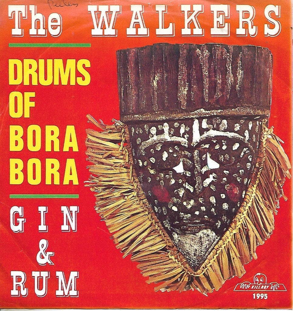 The Walkers - Drums of Bora Bora (Killroy), Ophalen of Verzenden, Gebruikt, 7 inch, Pop