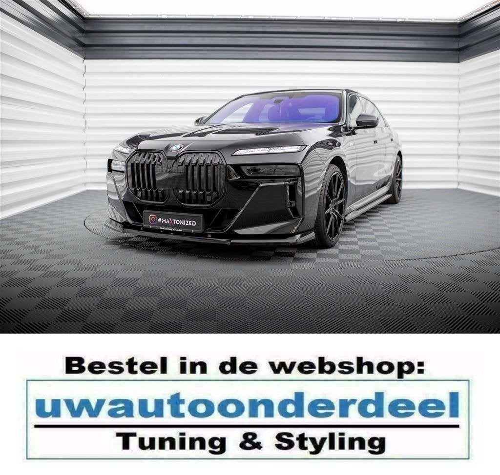 Maxton Design Spoiler Splitter Lip Bmw 7 Serie M Pack / M760
