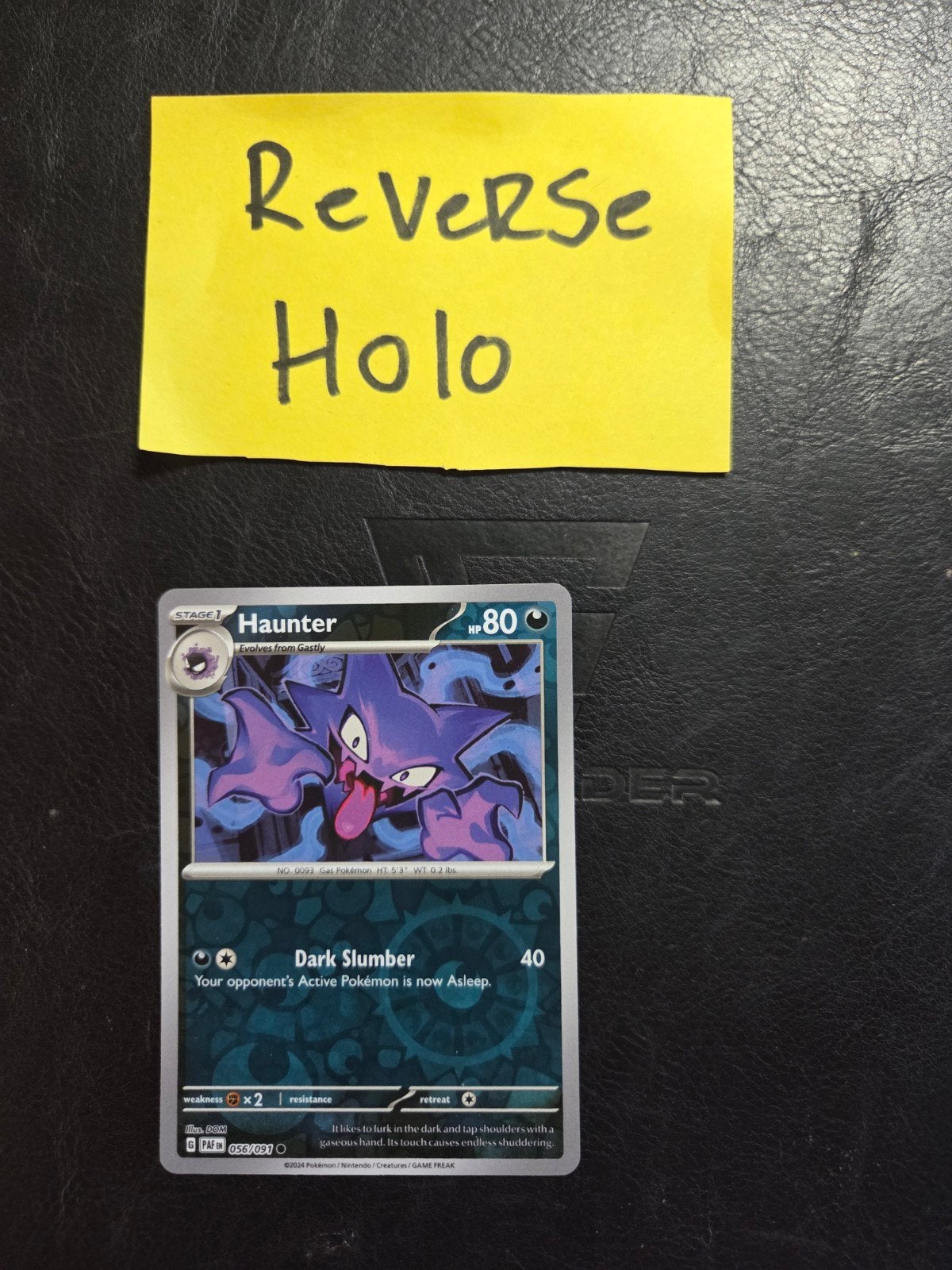 Haunter 056/091 Paldean fates, Ophalen of Verzenden, Zo goed als nieuw