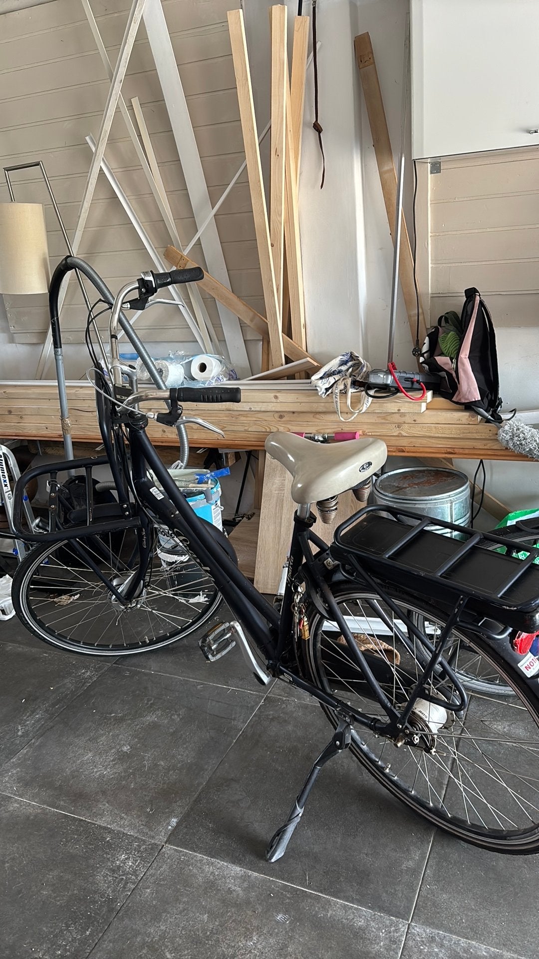 Elecktrische fiets dames sparta, Ophalen, Gebruikt, Versnellingen