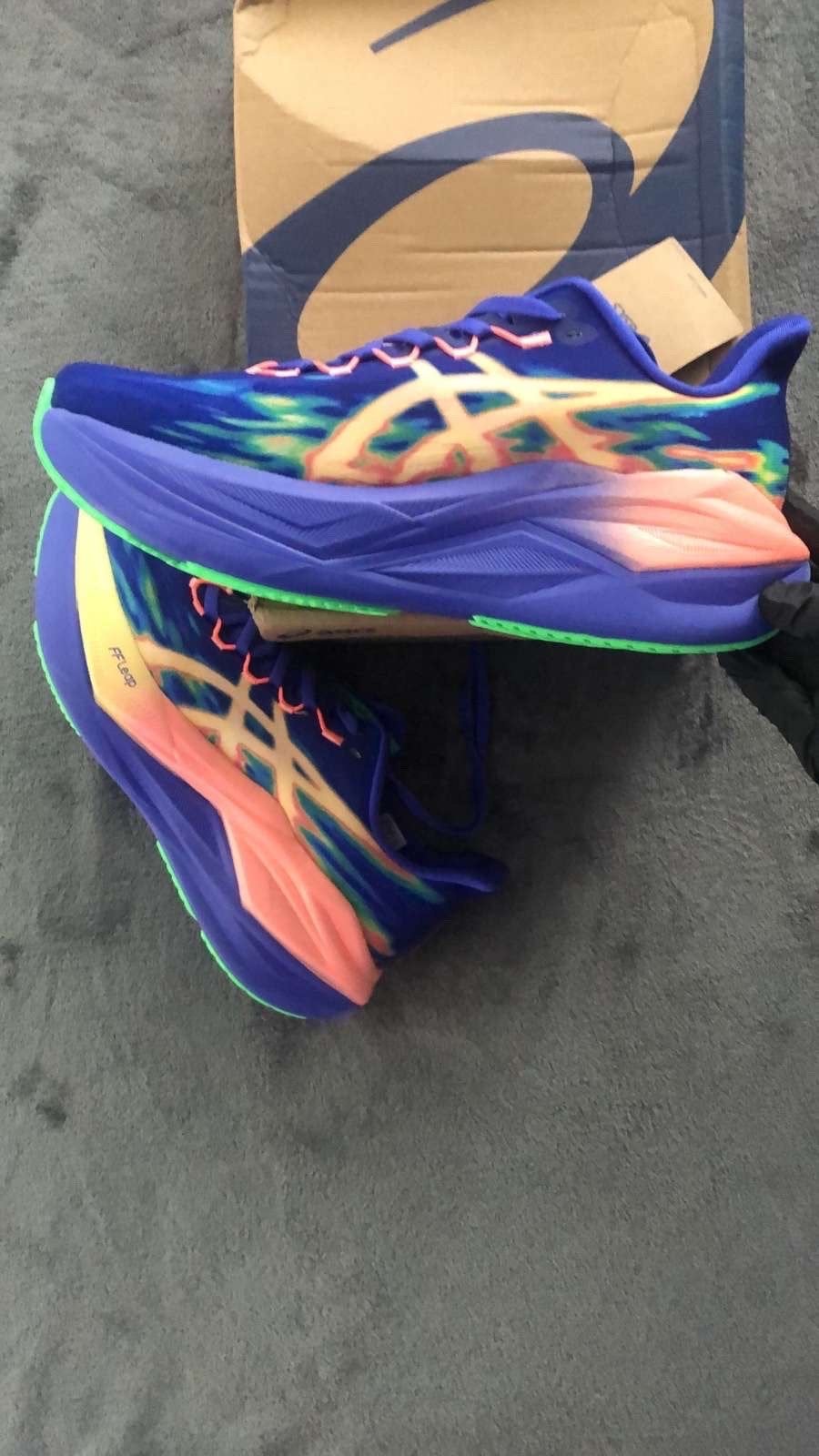 ASICS Superblast 3 Hardloopschoenen Blauw Maat 44, Sport en Fitness, Loopsport en Atletiek, Hardloopschoenen, Verzenden, Nieuw