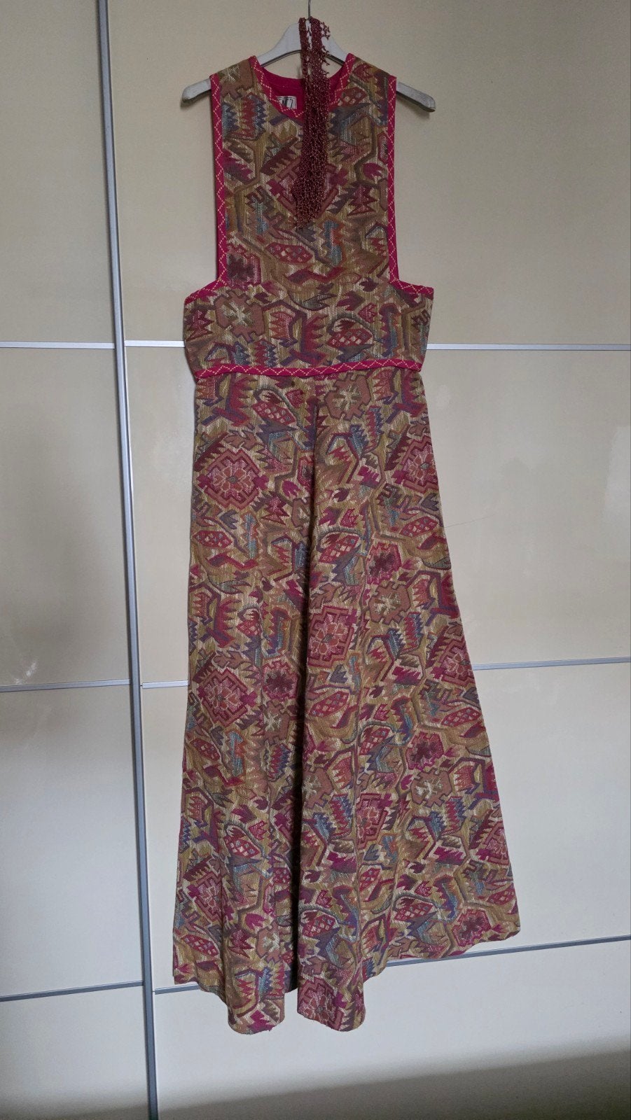 Prachtige vintage Roland Klein jurk jaren 70-80, Kleding | Dames, Jurken, Ophalen of Verzenden