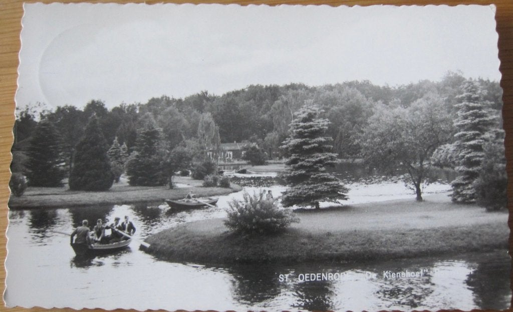 St. Oedenrode - de Kienehoef vakantieoord - roeivijver -1963, Ophalen of Verzenden, 1960 tot 1980, Gelopen, Noord-Brabant