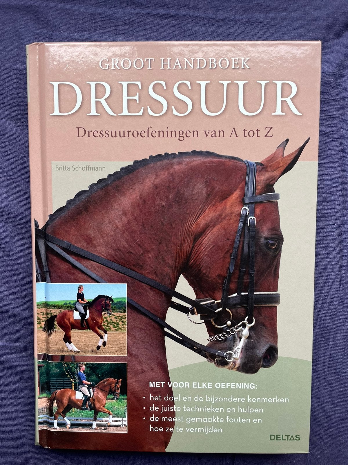 B. Schöffmann - Groot handboek dressuur, Boeken, Ophalen of Verzenden, Zo goed als nieuw, Paarden of Pony's, B. Schöffmann
