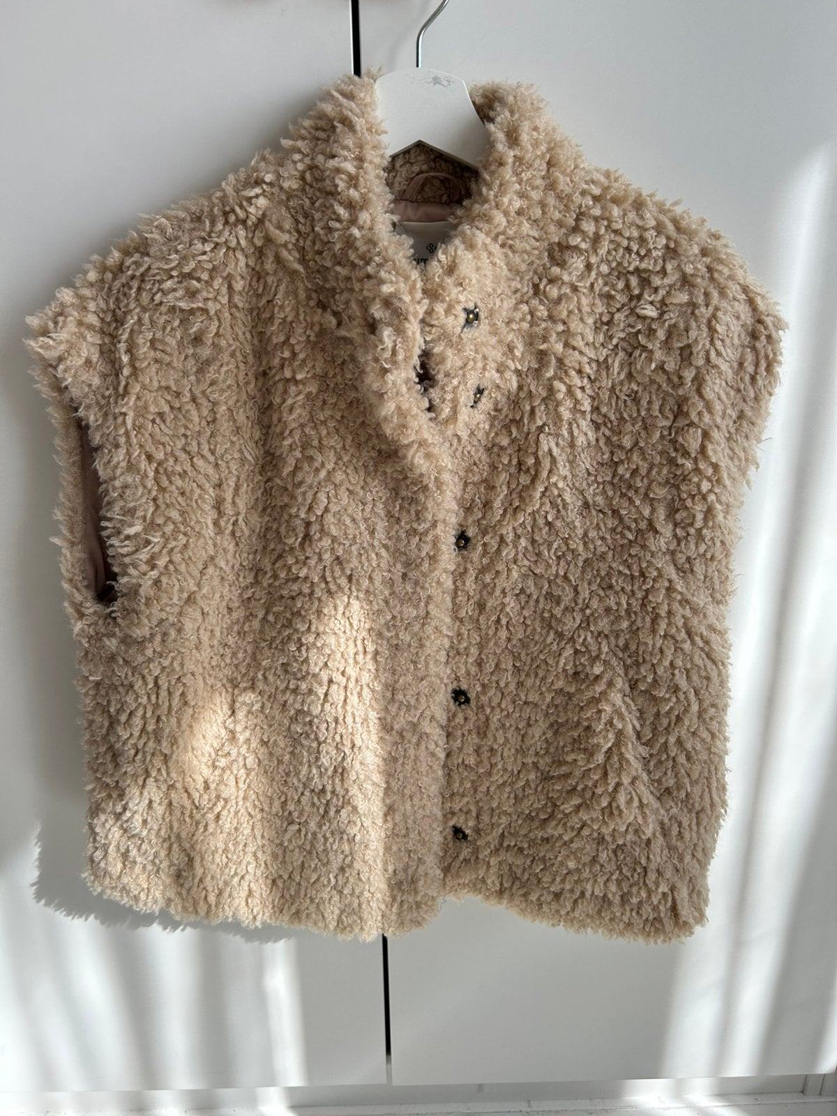 Summum teddy gilet, Ophalen of Verzenden, Zo goed als nieuw, Maat 38/40 (M), Blauw