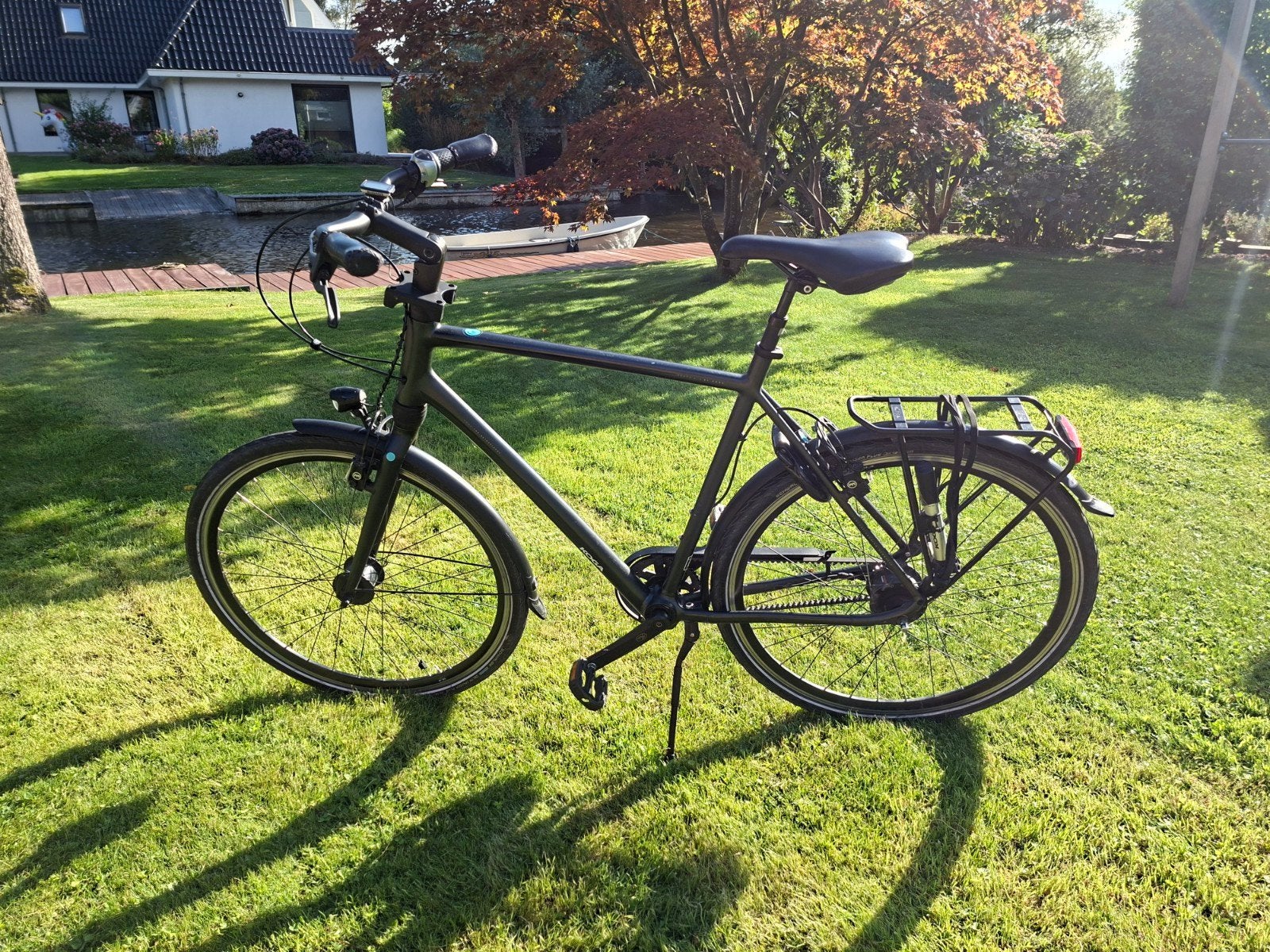 Goed onderhouden Koga fiets 60/61 inch met riemaandrijving, Fietsen en Brommers, 57 tot 61 cm, Ophalen, Gebruikt, Overige merken