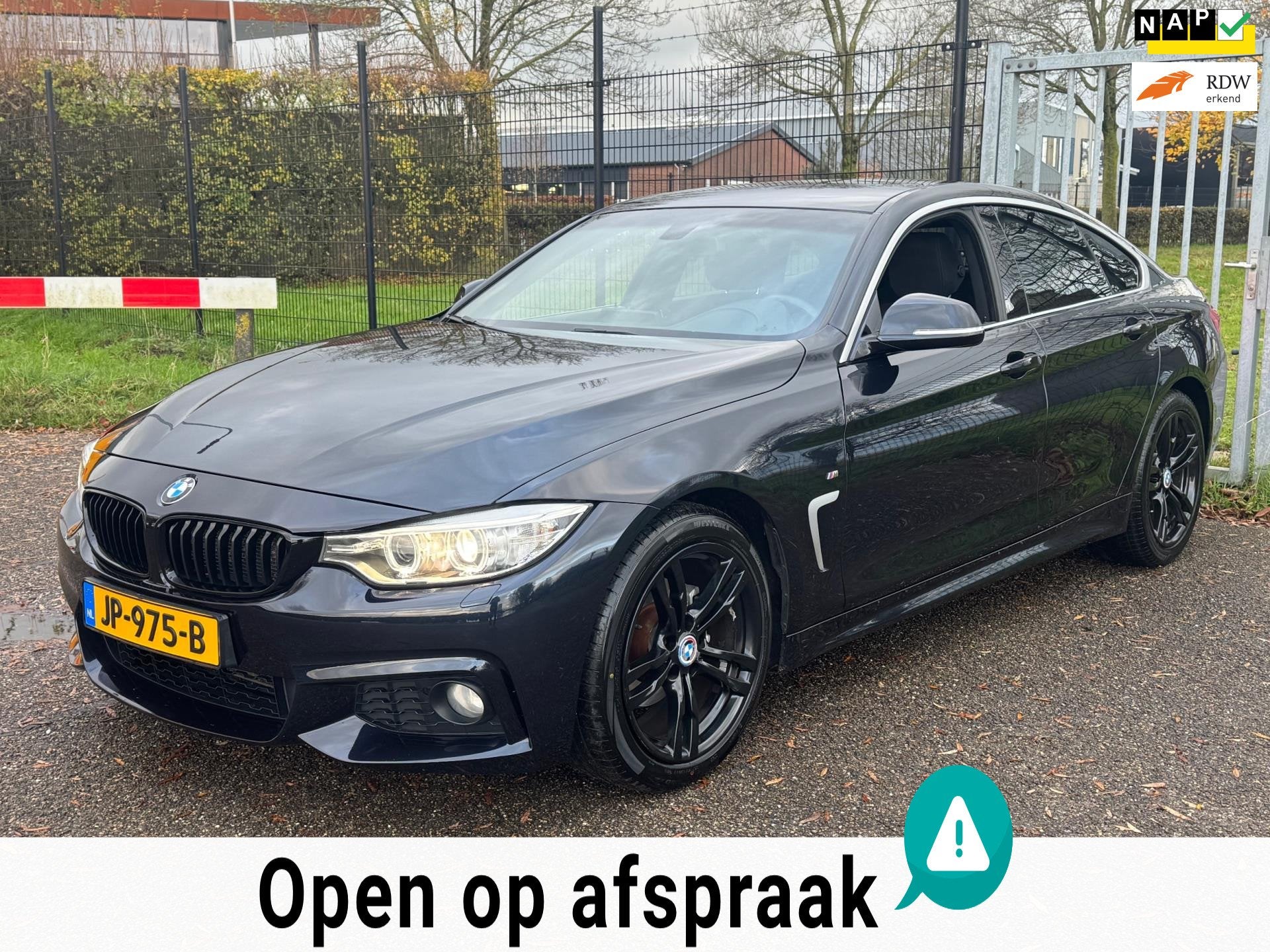 BMW 4-serie Gran Coupé 418i Centennial Exe M Sport NAP Navi, Automaat, Gebruikt, Euro 6, Alcantara