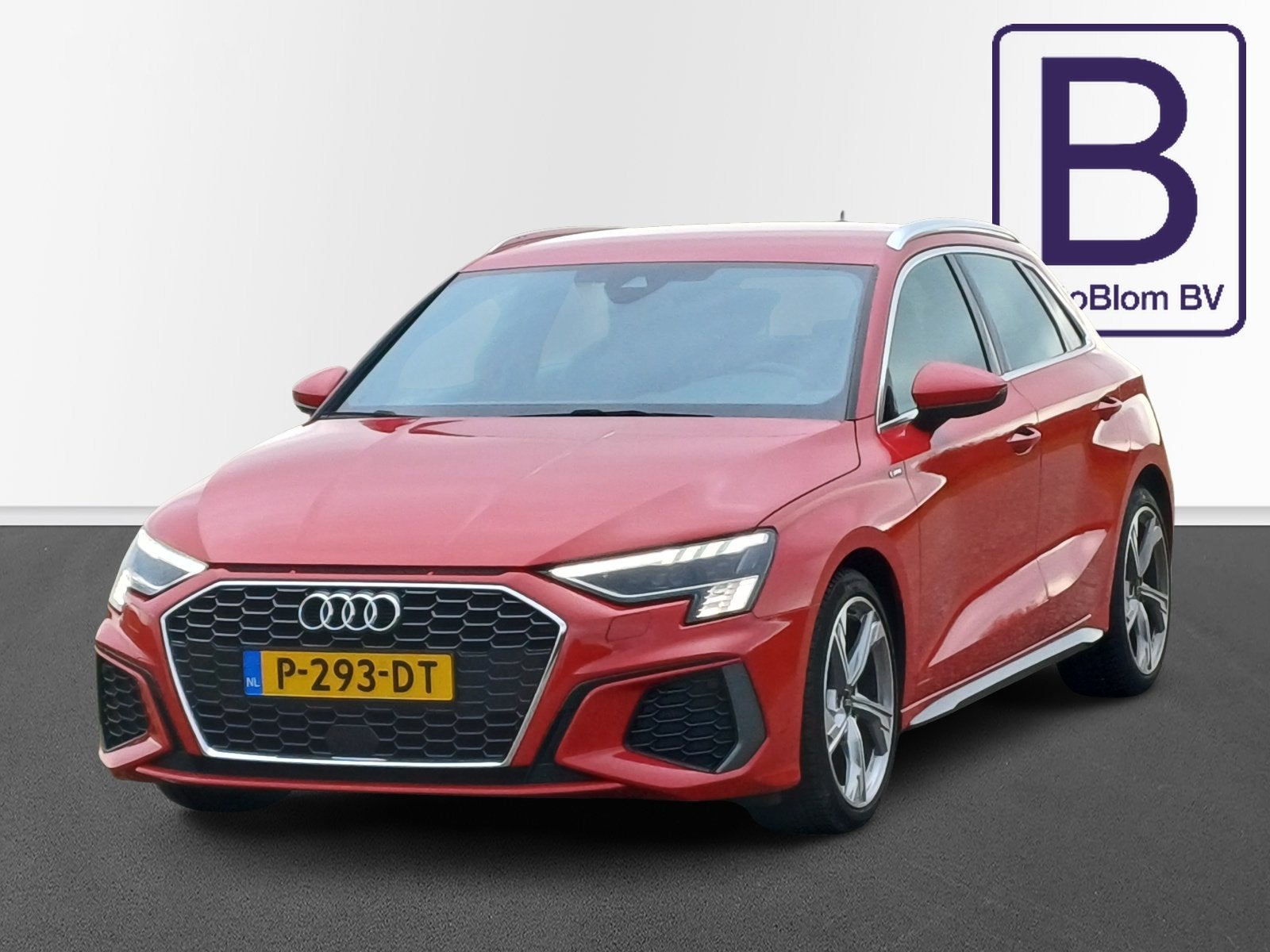 Audi A3 Sportback 30 TFSI S edition / 3xS-Line / Clima / Mat, Gebruikt, Leder en Stof, Origineel Nederlands, Bedrijf